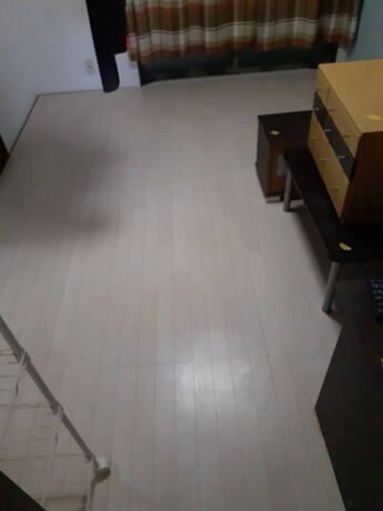 ゴミ屋敷の片付けの作業後