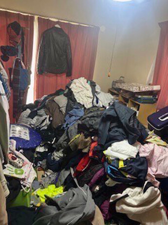 引越しゴミ回収の作業前