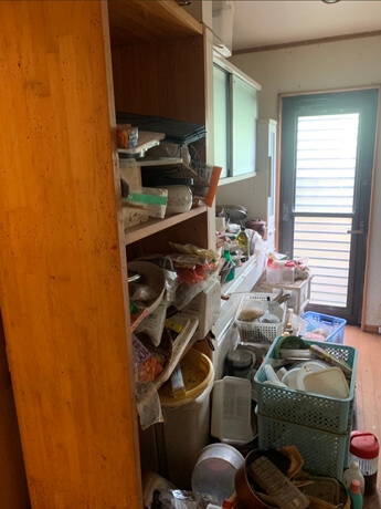 不用品・粗大ゴミ回収の作業前