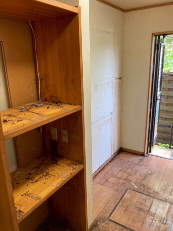 不用品・粗大ゴミ回収の作業後